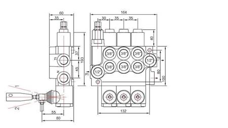 Hydraulikventil 3xP40