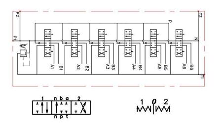 VALVOLA IDRAULICA 6xP80