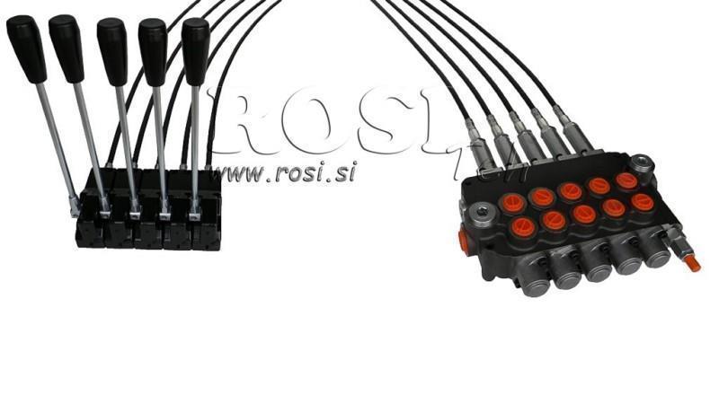 KIT 5xP80 + JOYSTICK 1 POZ L1500