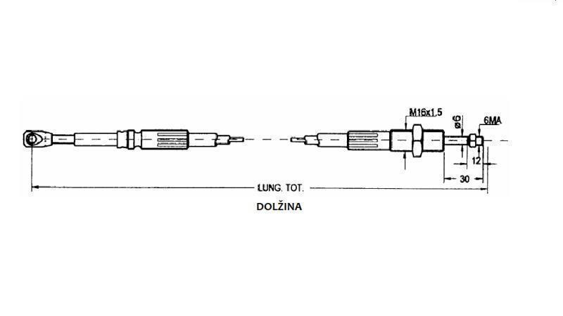 SAJLA L=1500 - VILICE