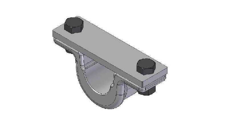 HALTER FÜR TELESCOPIC ZYLINDER FI40-A